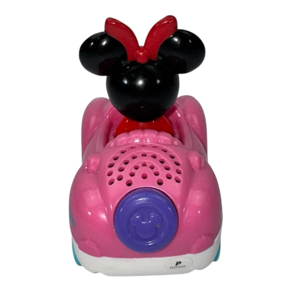 Vtech Go Go Smart Wheels Disney Minnie Mouse Convertible Tested w/ Lights&Sounds
